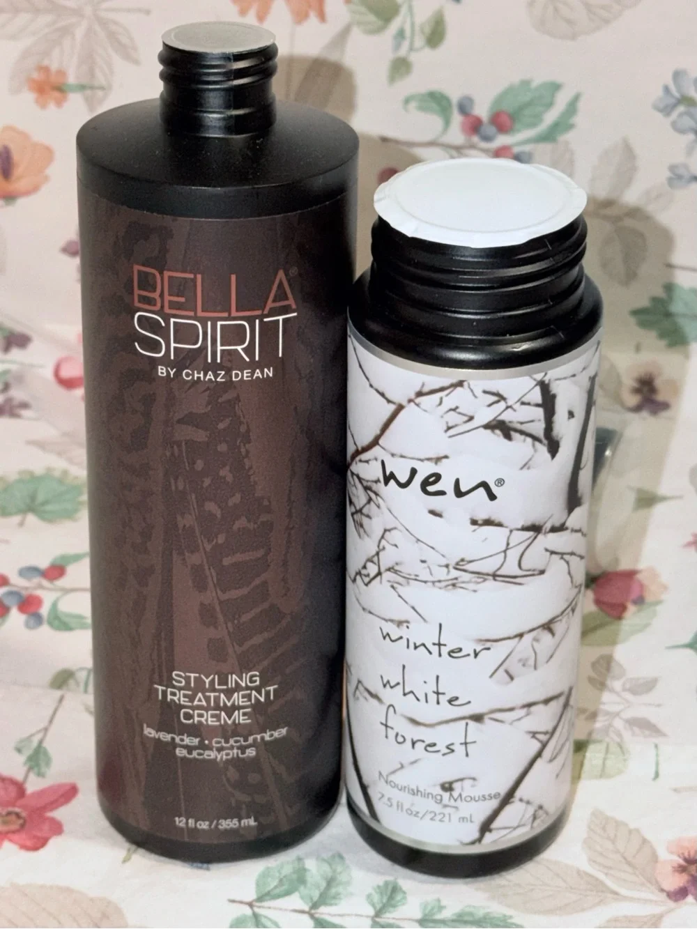 WEN DUO Winter White Forest Nourishing Mousse & Bella Spirit Style & Treat Cream